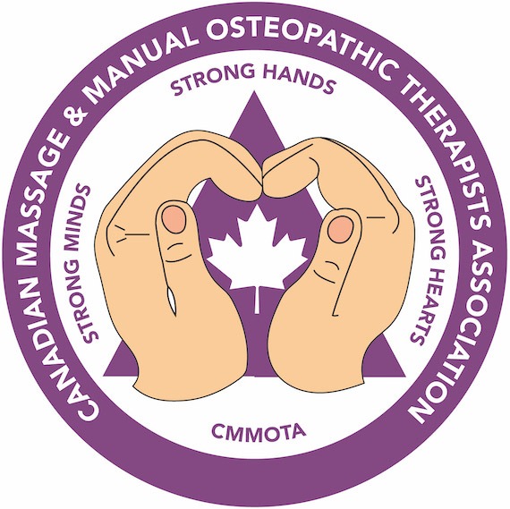 Le logo du Canadian Massage & Manual Osteopathic Therapists Association